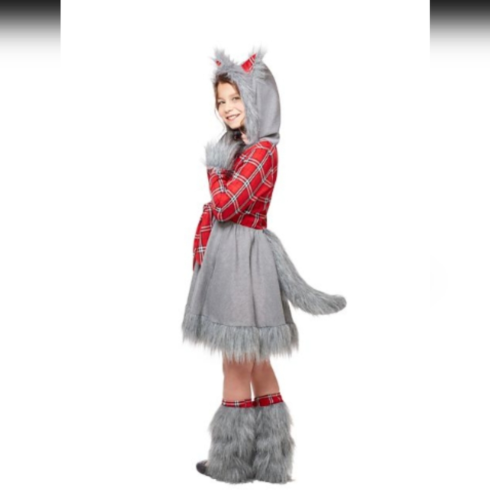 Girls Werewolf Halloween Costume